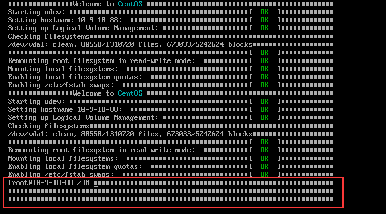 CentOS6 UCloud官方镜像进入单用户模式