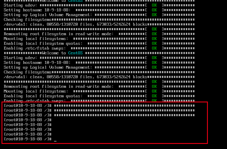 CentOS6 UCloud官方镜像进入单用户模式